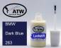 Preview: BMW, Dark Blue, 263: 20ml Lackstift, von ATW Autoteile West.